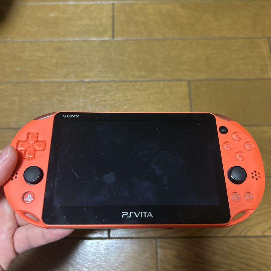 SONY PS Vita オレンジ 本体 ケース付き