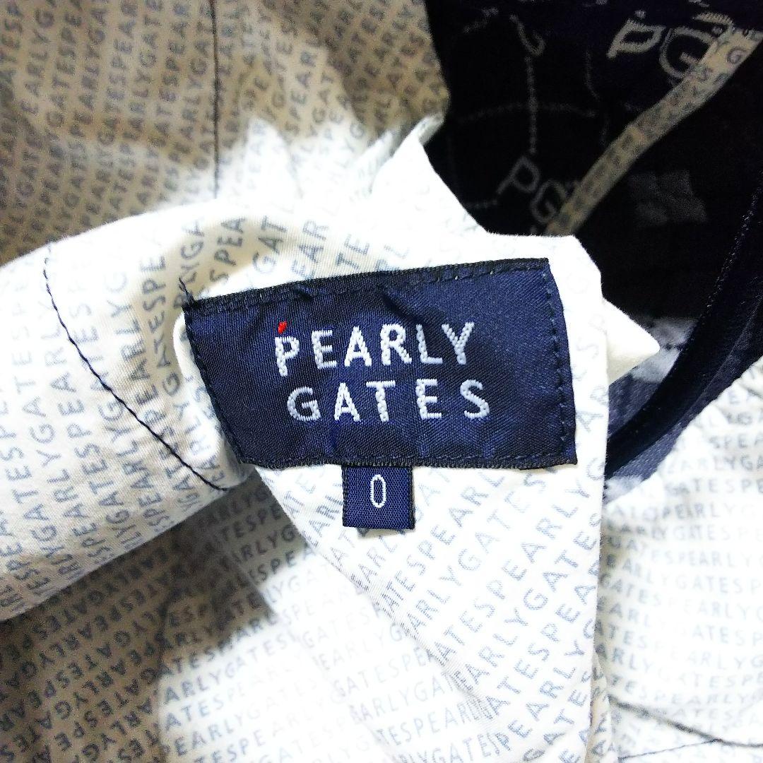 PEARLY GATES 　　モノグラム柄　ジャガードジョガーパンツ