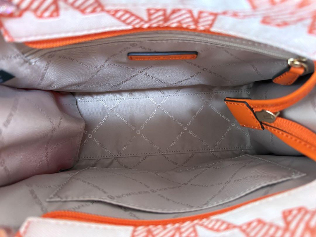 MICHAEL KORS トートバッグ オレンジ - メルカリ