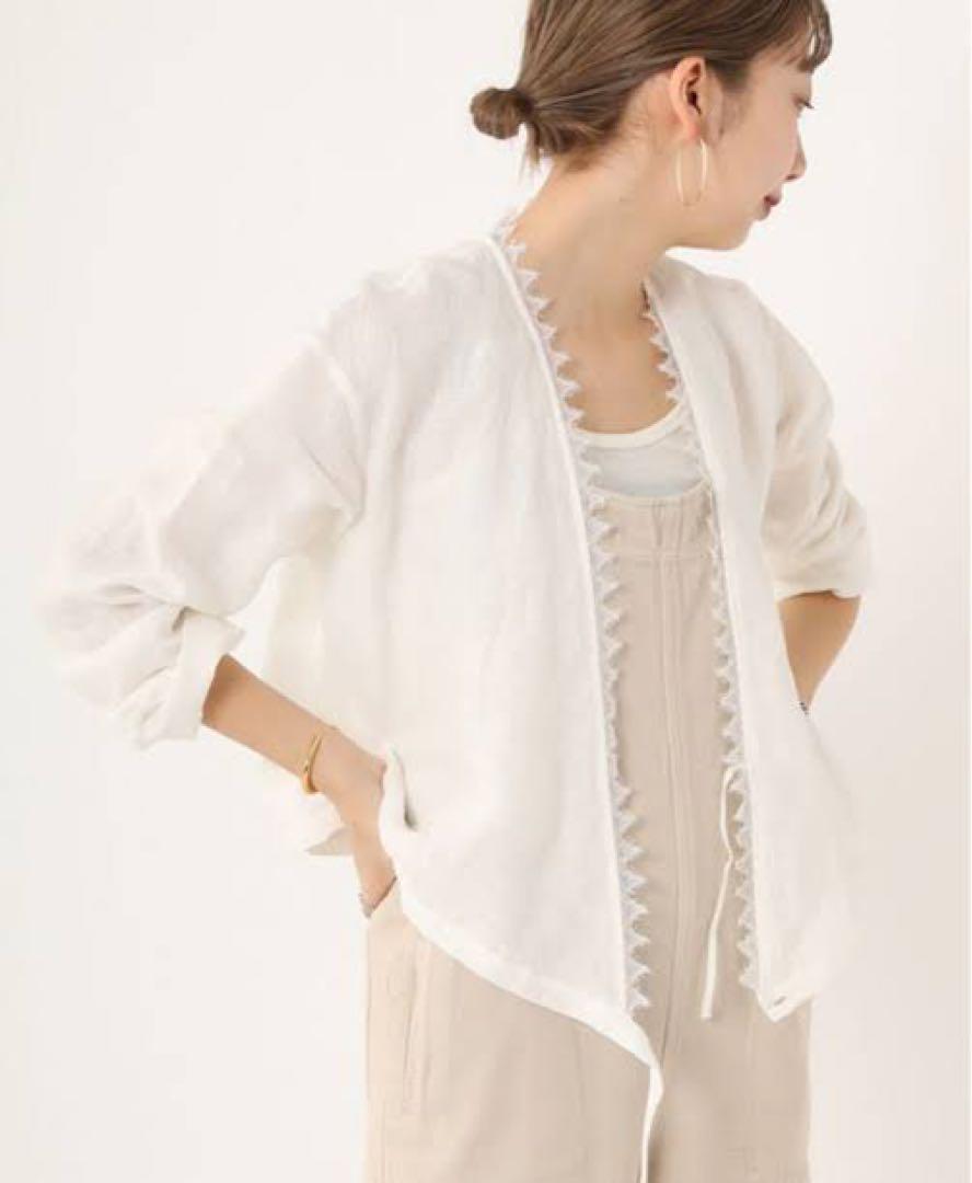 plage（プラージュ）の「Linen カシュクールブラウス◇（シャツ