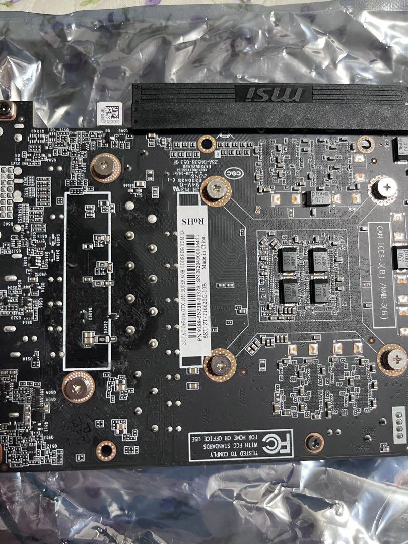 グラフィックボード・グラボ・ビデオカード msi GTX 1660 super 6gb