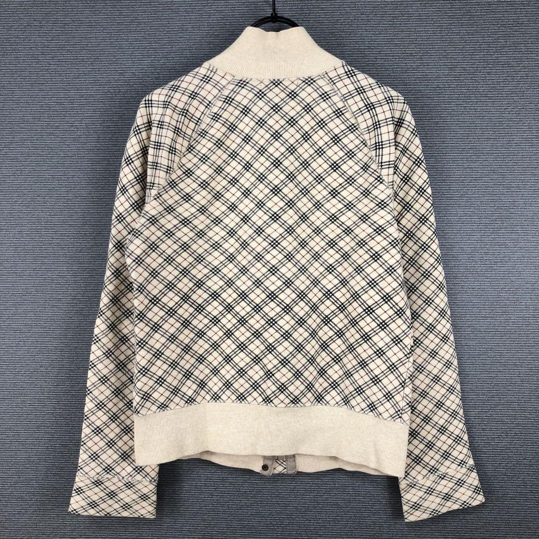 【美品】BURBERRY BLUE LABEL ノバチェックカットソー 38 美品】バーバリー ブルーレーベル Tシャツ ノバチェック 38日本