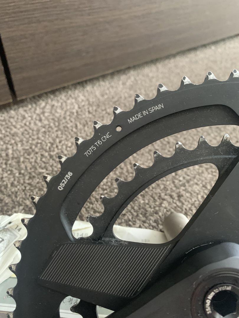 ROTOR ALDHU クランクQ-Rings 170mm 楕円52-36 パーツ