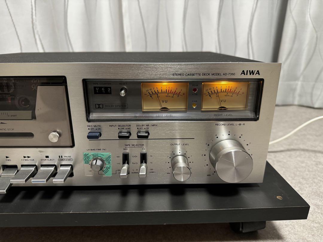 アンプ AIWA DECK MODEL  AD-7350