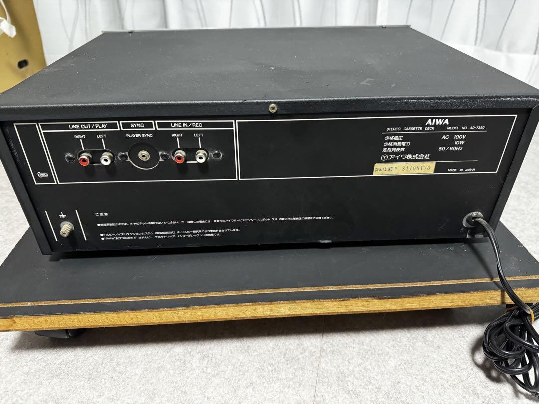 アンプ AIWA DECK MODEL  AD-7350