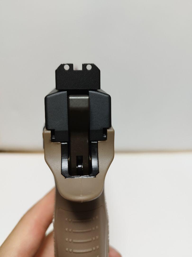 CZ P-09 ハンドガン タンカラー　CO2ガスブローバック