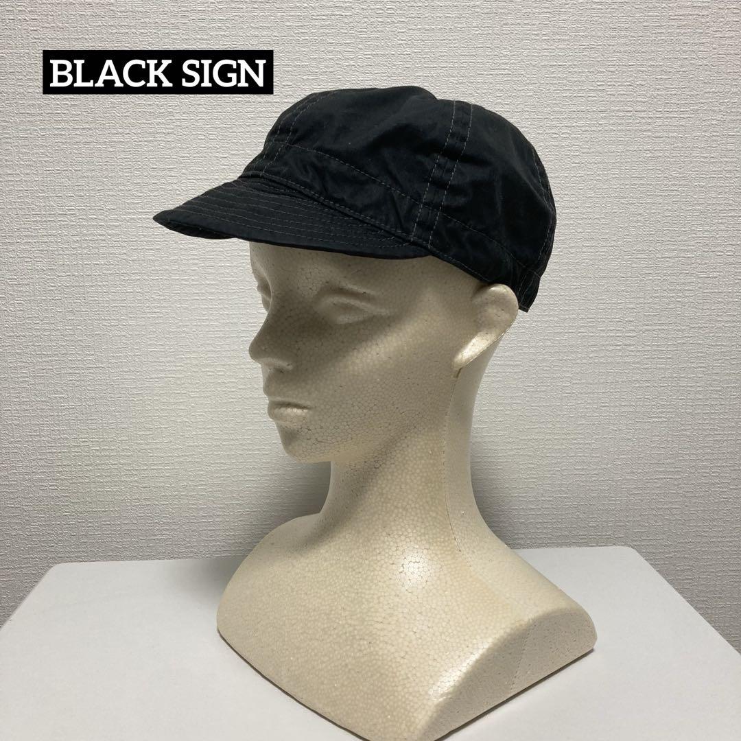 BLACK SIGN ブラックサイン メカニック キャップ 日本製