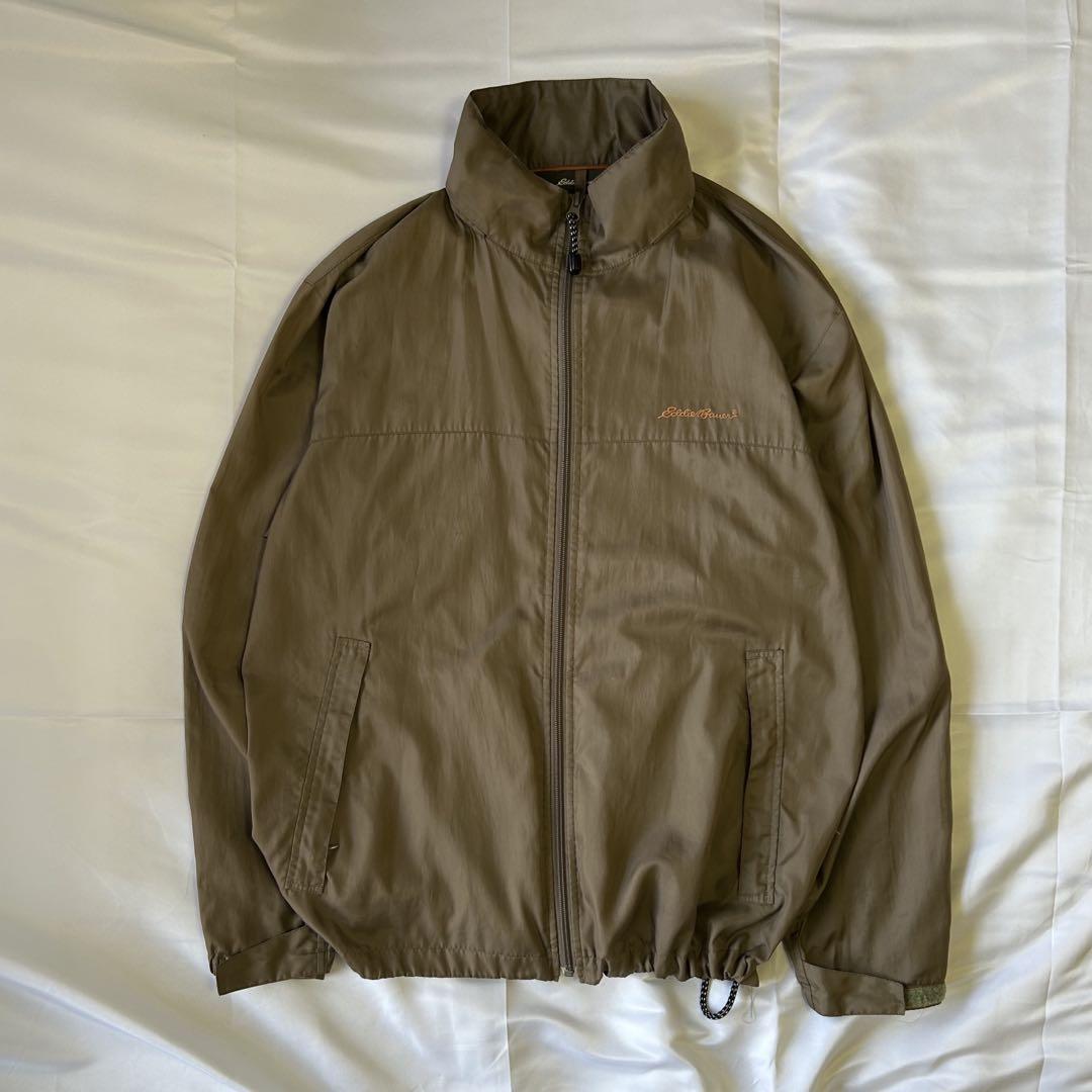 eddie bauer ナイロンジャケット ドローコードy2k archive - メルカリ