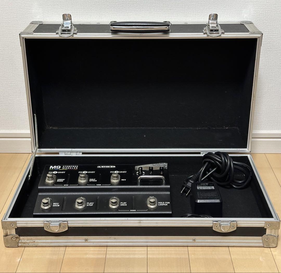 LINE 6 M9 マルチエフェクター ハードケース付き LINE6マルチエフェクター M9 使用レビュー 良かった点、悪かった