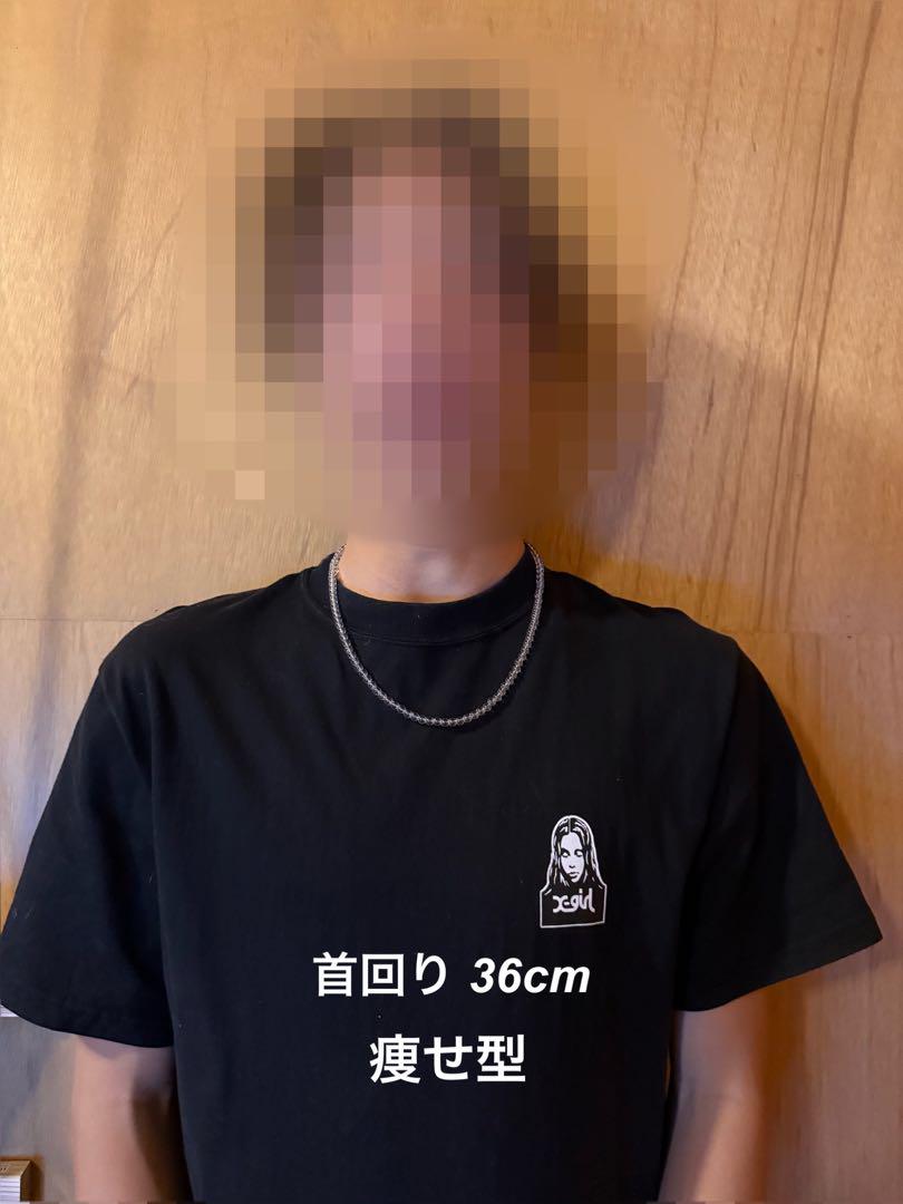 ファイテン水晶ネックレス 5mm玉 50cm