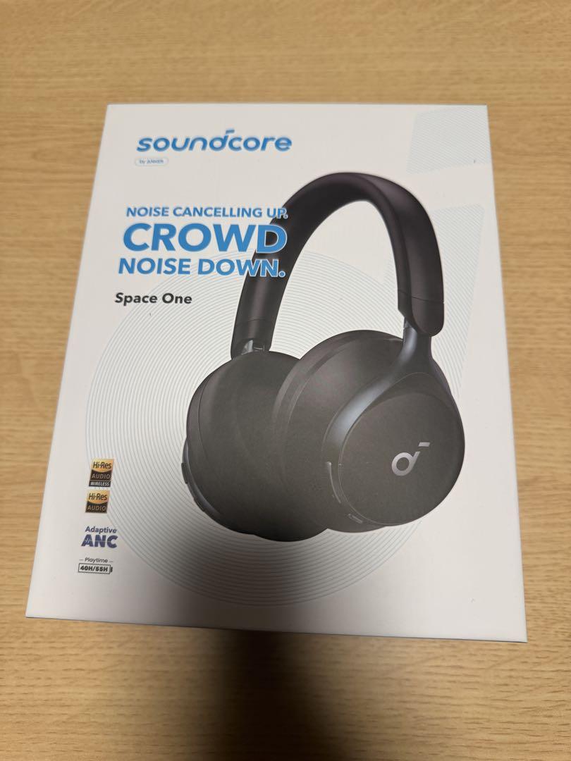 Anker sound core サウンドコアーワイヤレスヘッドホン