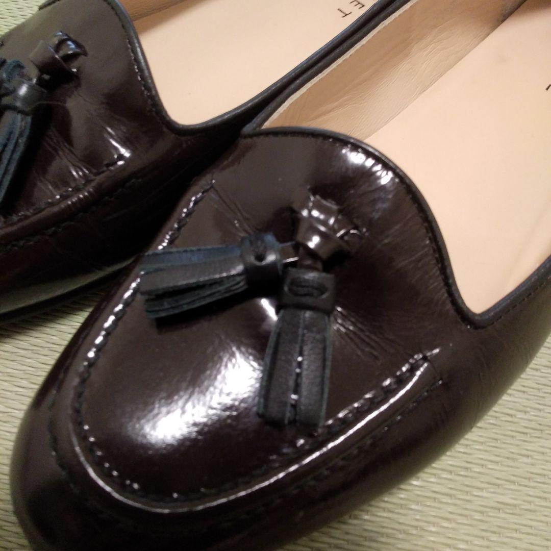 MARGARET HOWELL ダークブラウン ローファー 24cm