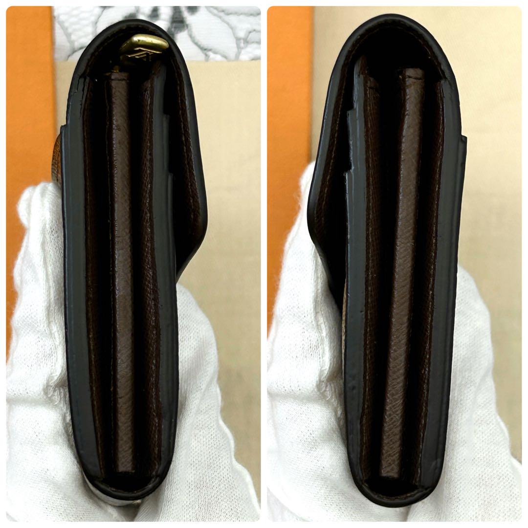 ★美品★　ルイヴィトン　ダミエ　新型　ポルトフォイユ　サラ　長財布