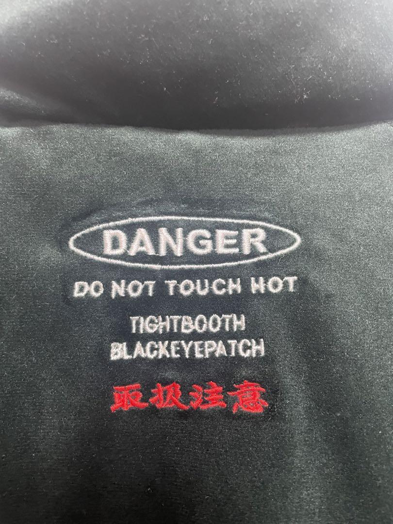 black eye patch tightbooth ダウンジャケット