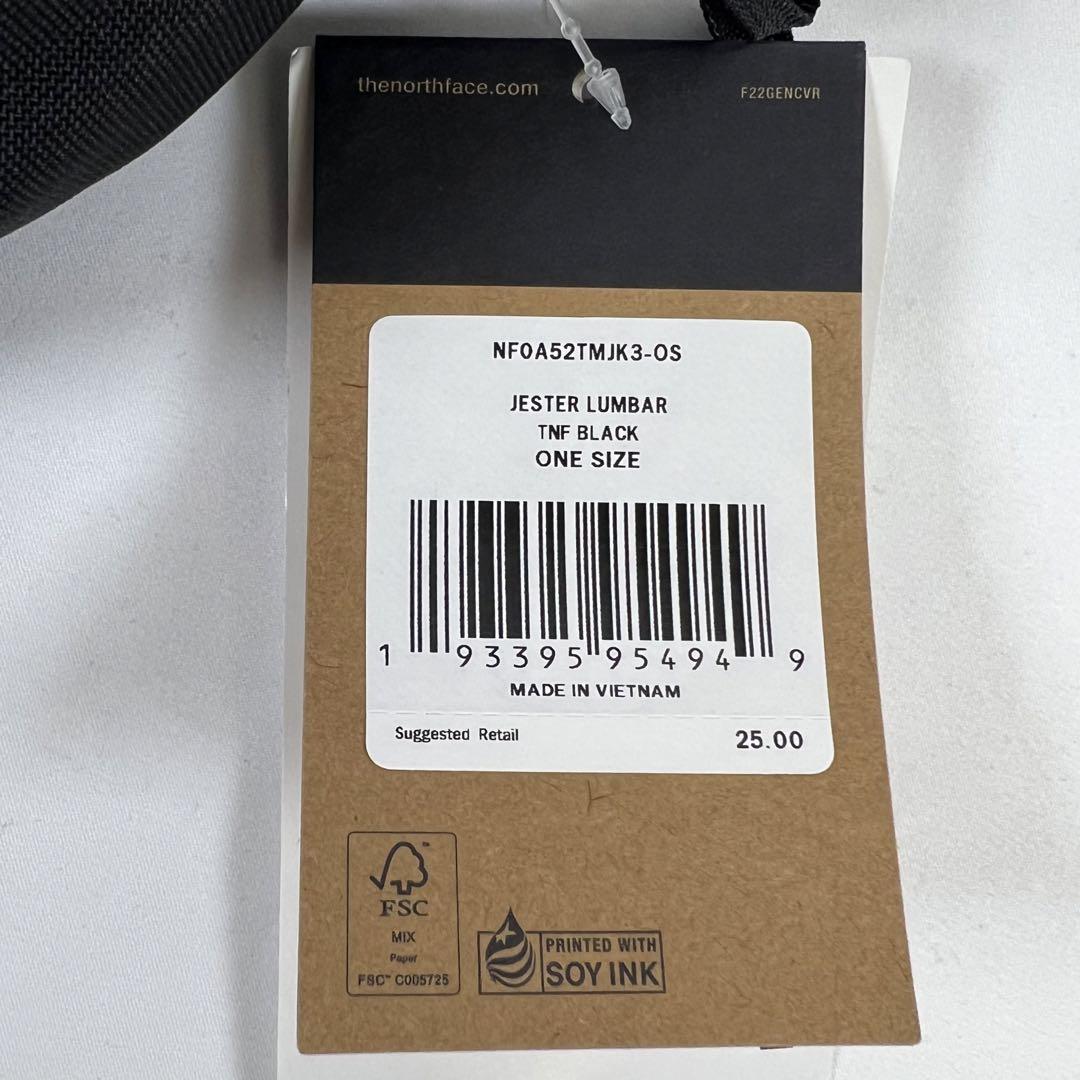 新品未使用 ノースフェイス ボディバッグ ショルダーバッグ 黒 ②