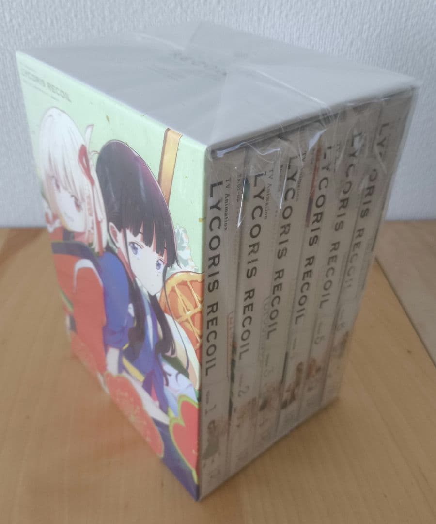 美品 リコリス・リコイル 全6巻(完全生産限定版) Blu-ray 収容BOX付 美品 リコリス・リコイル 全6巻(完全生産限定版) Blu-ray 収容BOX付