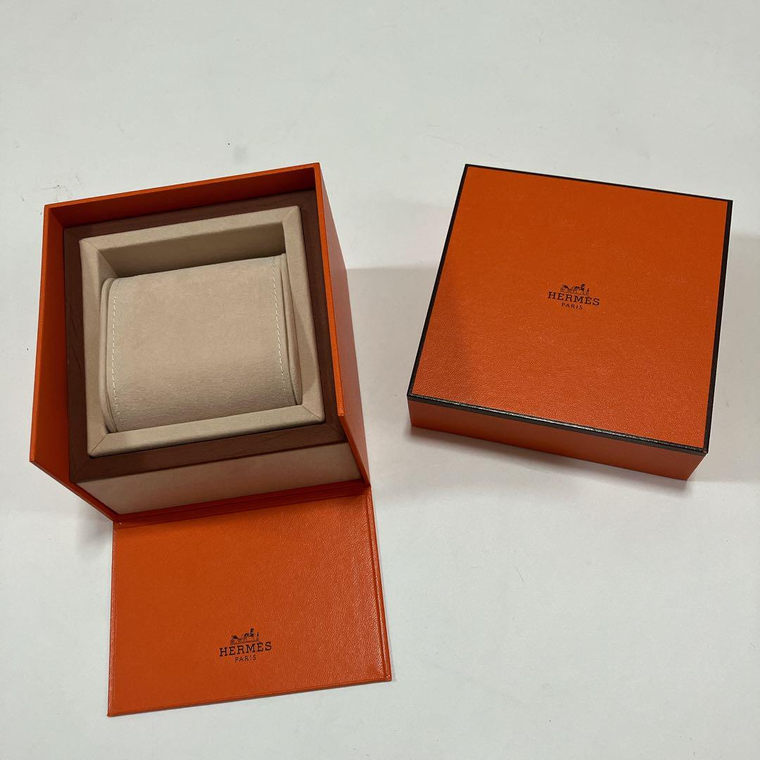 美品 エルメス 時計ケース 空箱 木製 - メルカリ