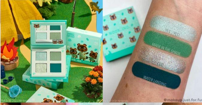 ★あつまれどうぶつの森 あつ森 Colourpopコラボ アイシャドウ限定セット