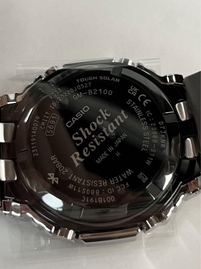 新品未使用　国内正規品　G-SHOCK GM-B2100PC-1AJF