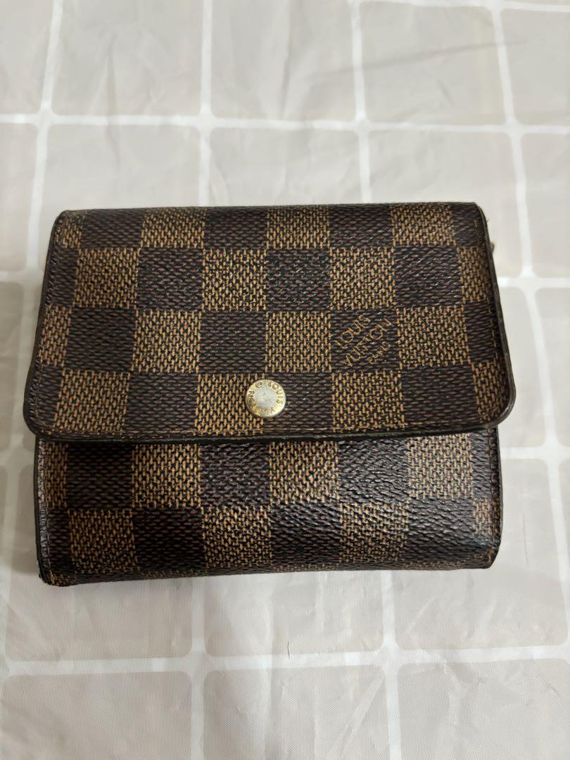 ルイヴィトン ダミエ 三つ折り財布 箱付き LOUIS VITTON