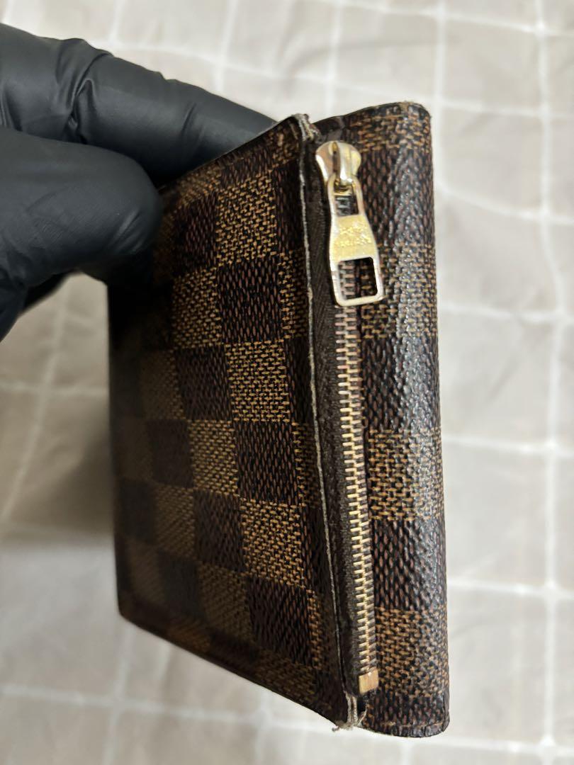 ルイヴィトン ダミエ 三つ折り財布 箱付き LOUIS VITTON
