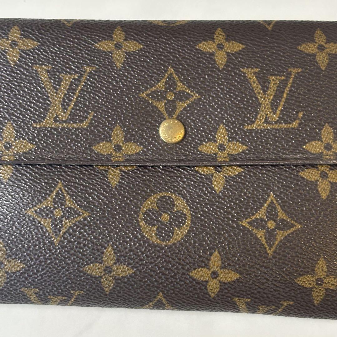 LOUIS VUITTON モノグラム ポルトトレゾール エテュイ パピエ