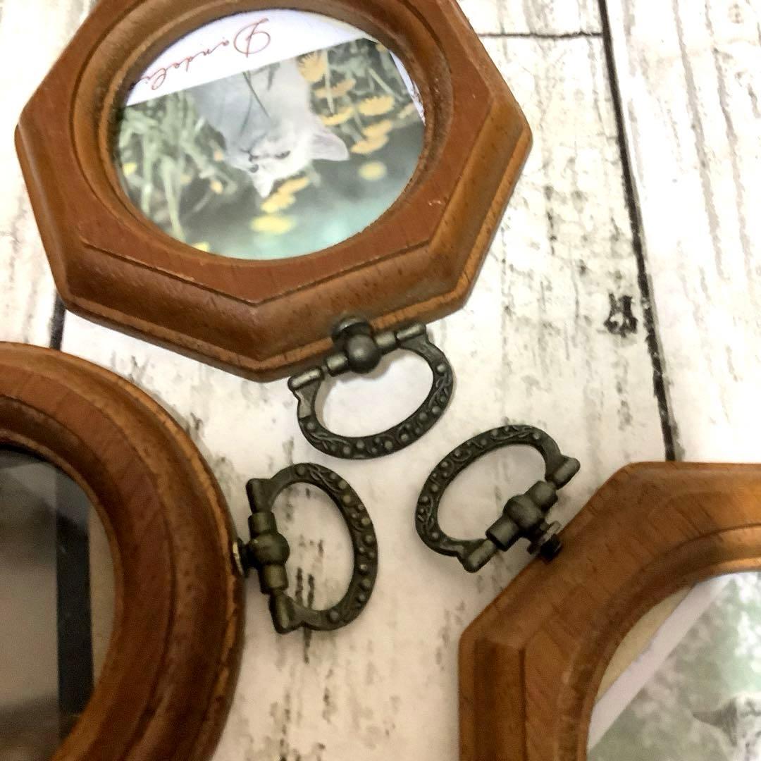 木製　壁掛け用　クラシカルフレーム　3個セット