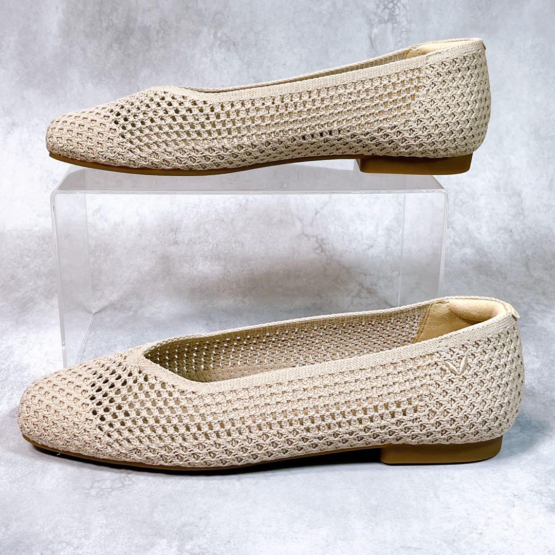 新品【ビバイア】Margot Mesh (38) ニット　スクエアトゥ　洗濯可