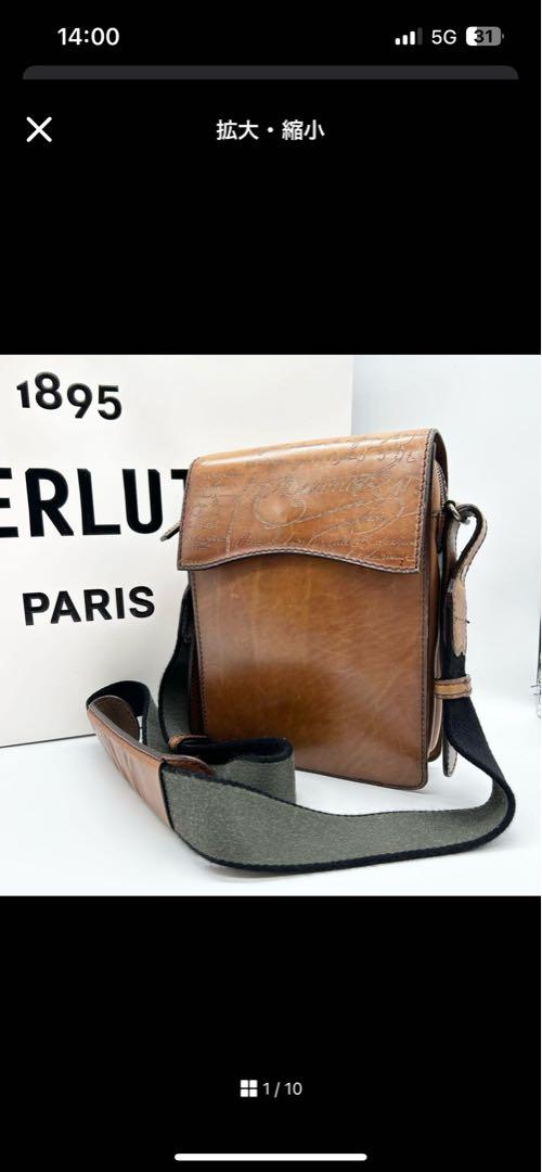 超希少 マダムオルガ期 Berluti ベルルッティ ショルダーバッグ