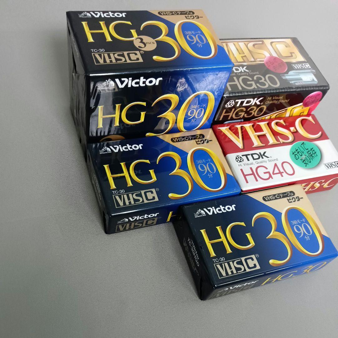 未開封 Victor TDK VHS-C ビデオカセットテープ セット 未開封 Victor TDK VHS-C ビデオカセットテープ セットΩ
