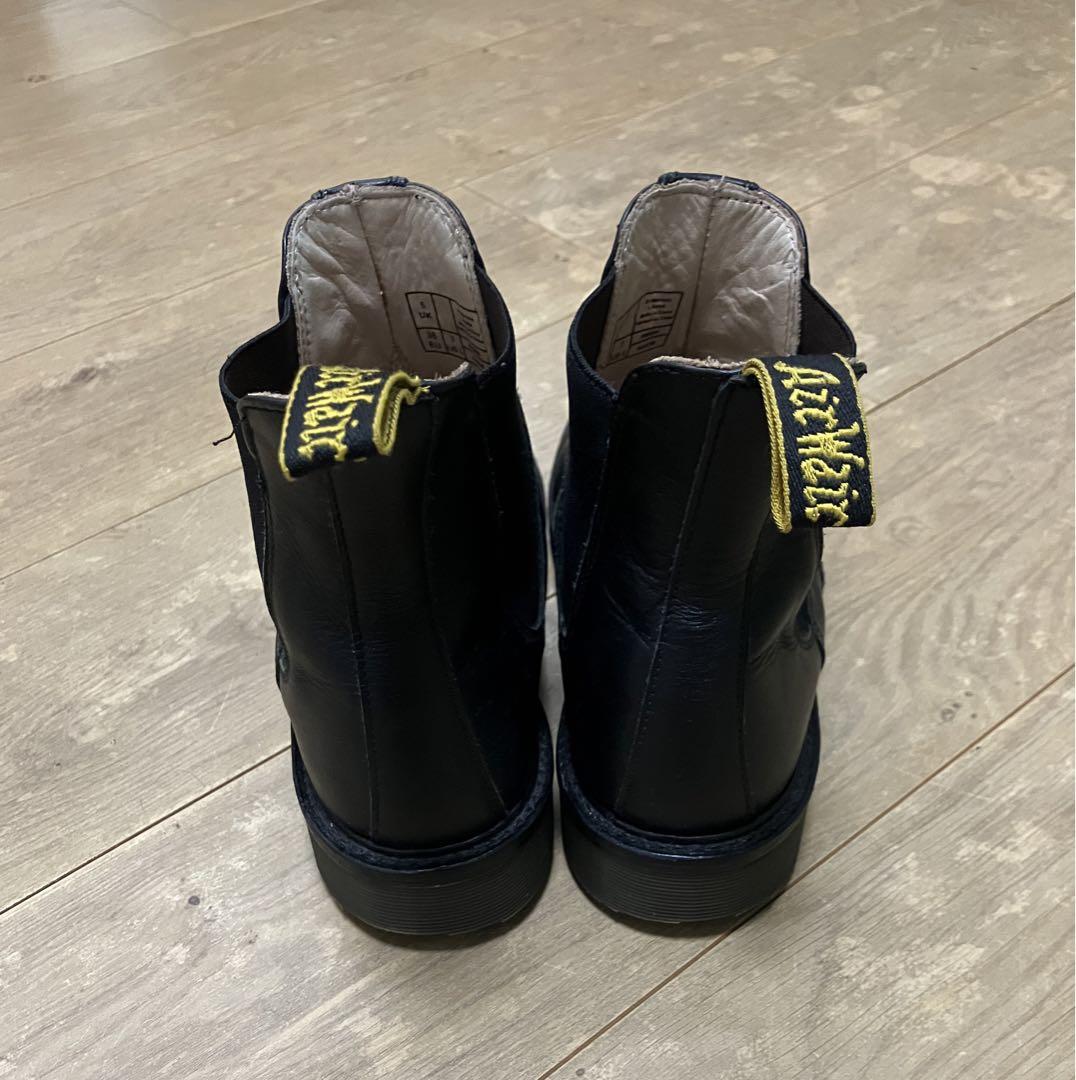 Dr. Martens サイドゴアブーツ 黒 UK5