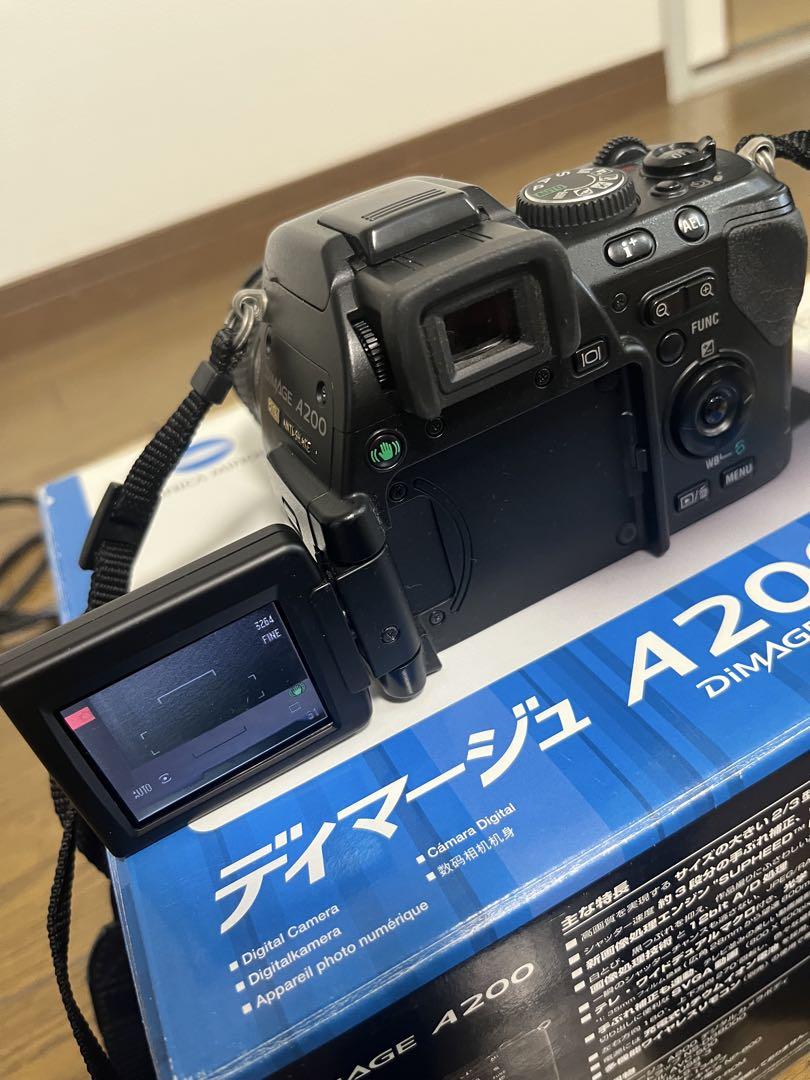 コニカミノルタ ディマージュA200 DiMAGE スペアバッテリー付 コニカミノルタ ディマージュA200 DiMAGE スペアバッテリー付