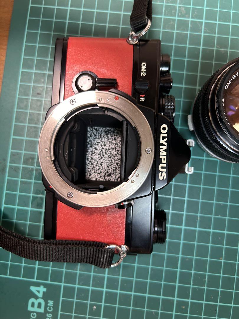 オリンパス　Olympus OM-2 一眼レフ50mmF1.4 レンズ 動作品
