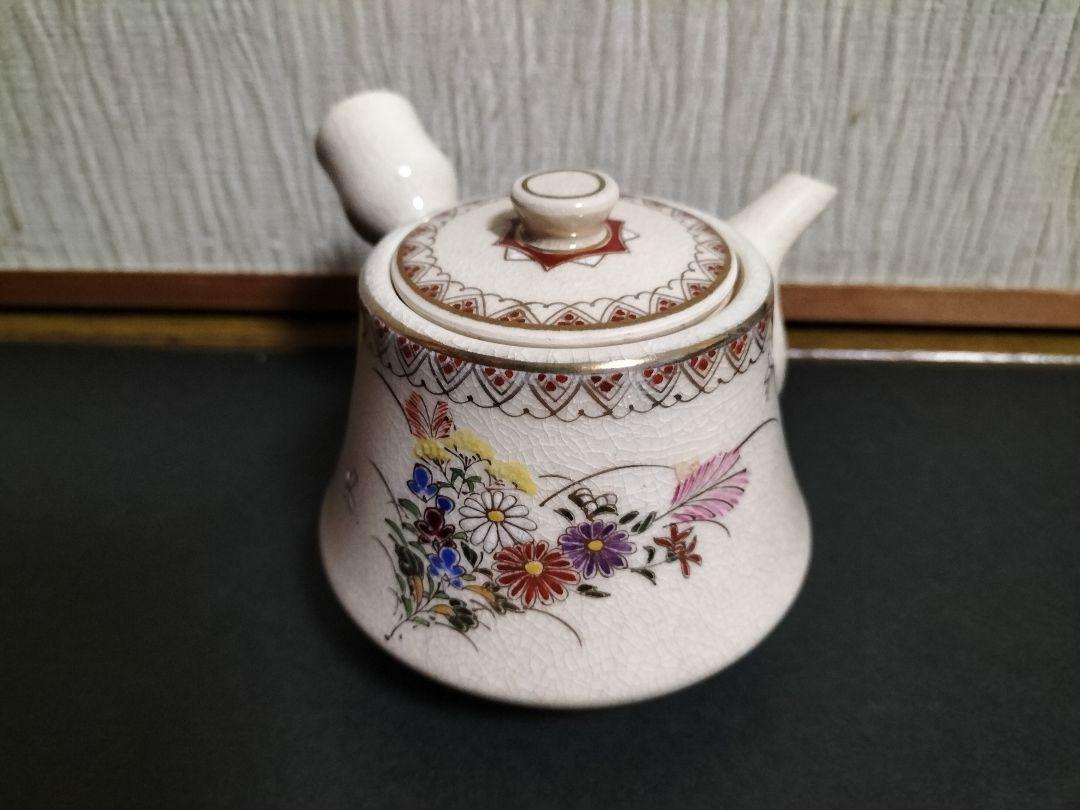 薩摩焼 白薩摩　十四代 沈壽官 茶器揃 茶道具 急須 美術陶芸