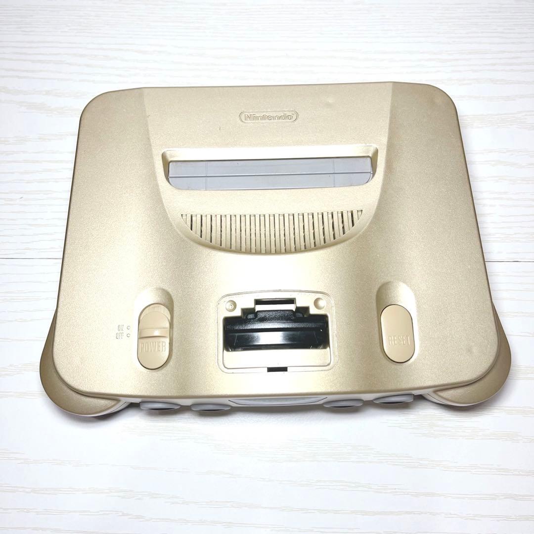 SALE/10%OFF ニンテンドー 動作確認済み! 任天堂64 セット ゴールド