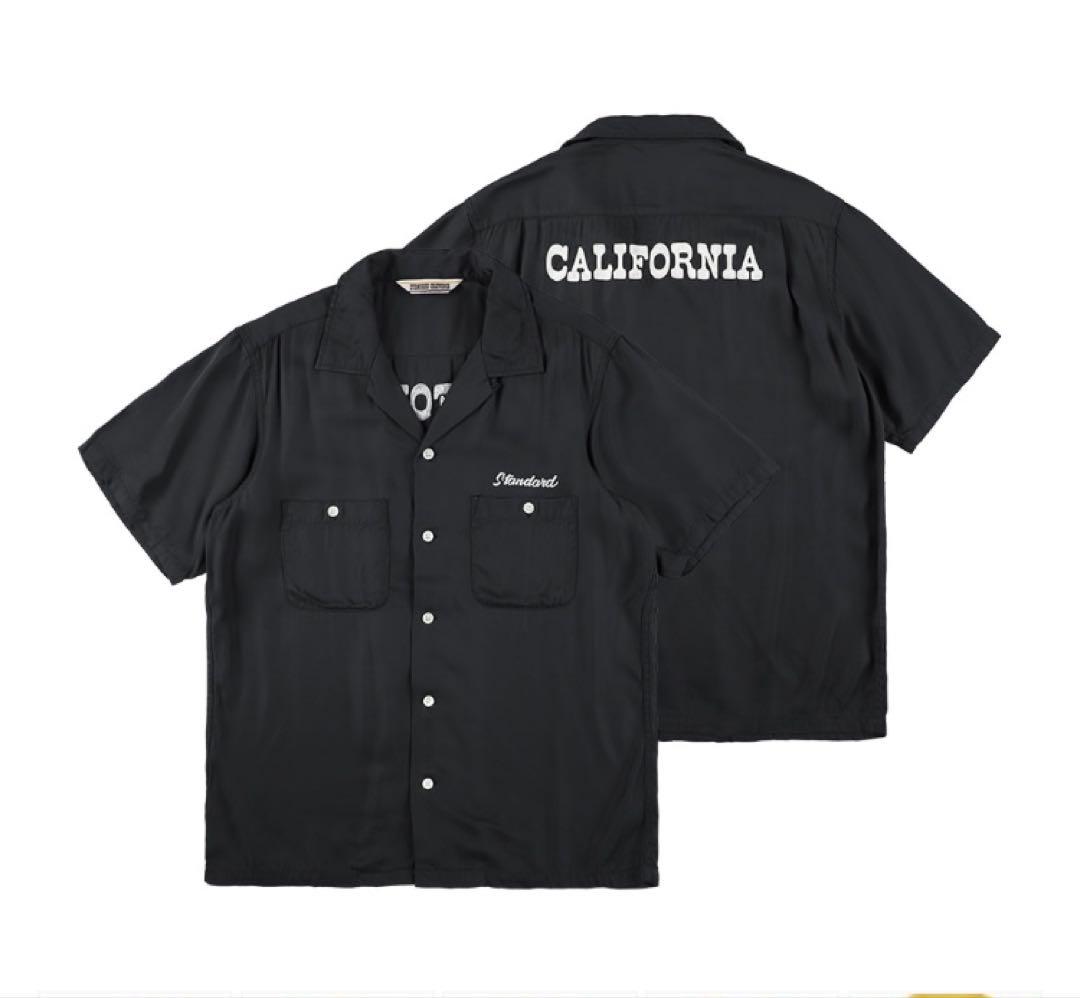 L SD Bowling Shirt スタカリ ボーリングシャツ ブラック