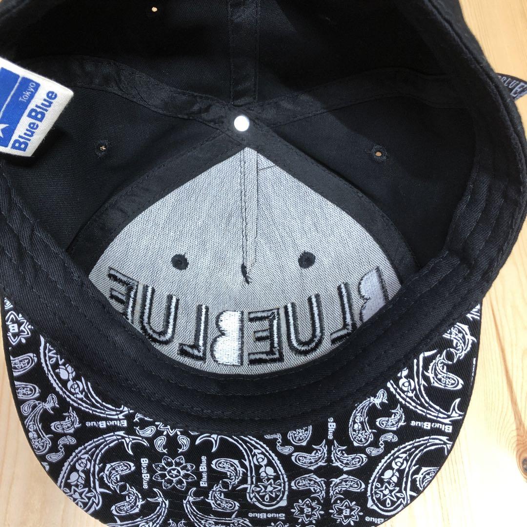 新品○ 非売品 ブルーブルー フラットキャップ BLUEBLUE