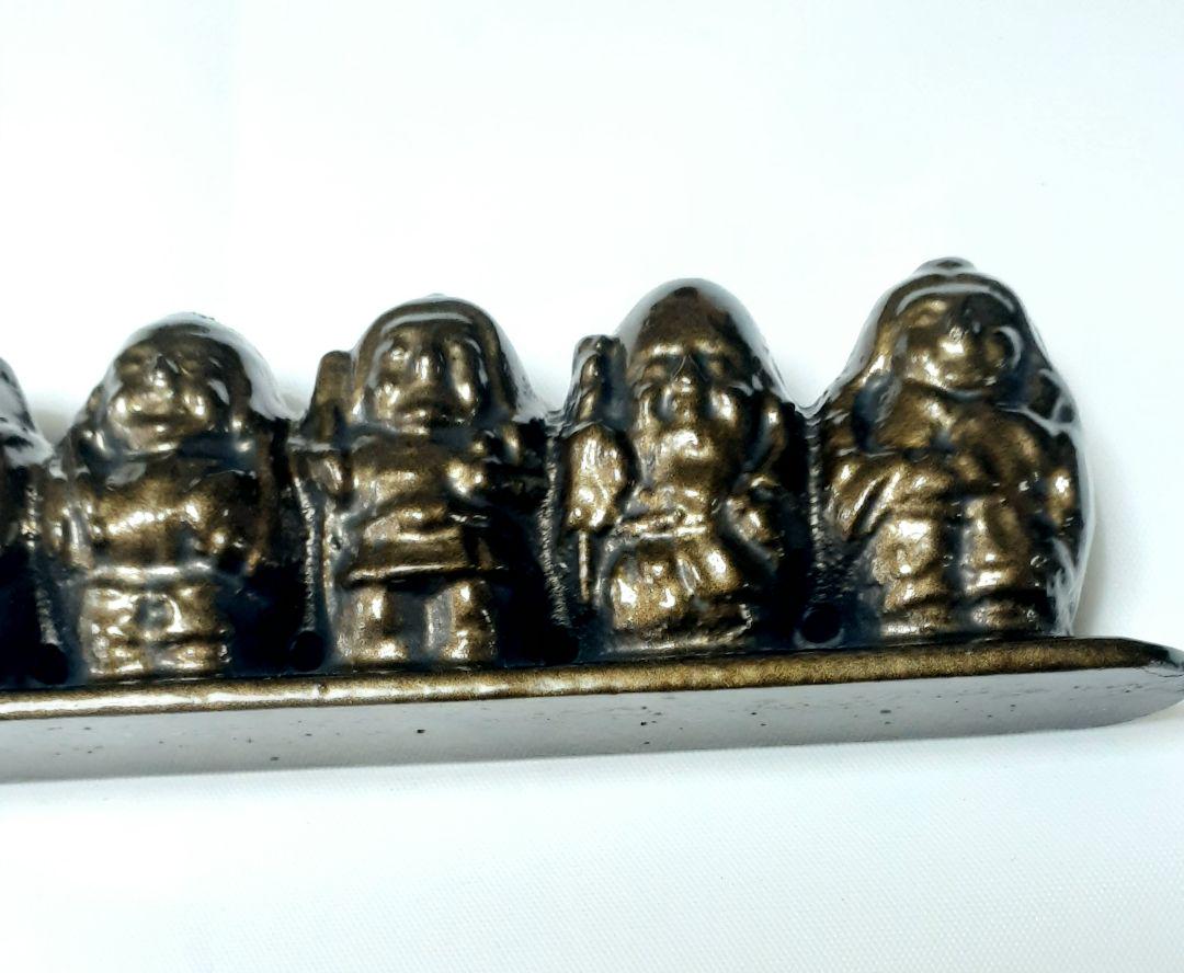 未使用七福神文鎮富本銭文鎮