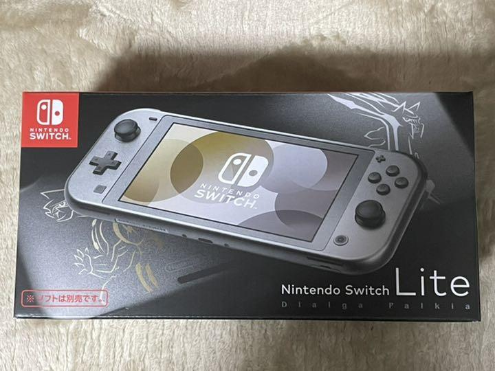 グリーン系定番 【新品未開封】任天堂 Switch Lite ライト ディアルガ・パルキア その他 テレビ/映像機器グリーン系¥13,