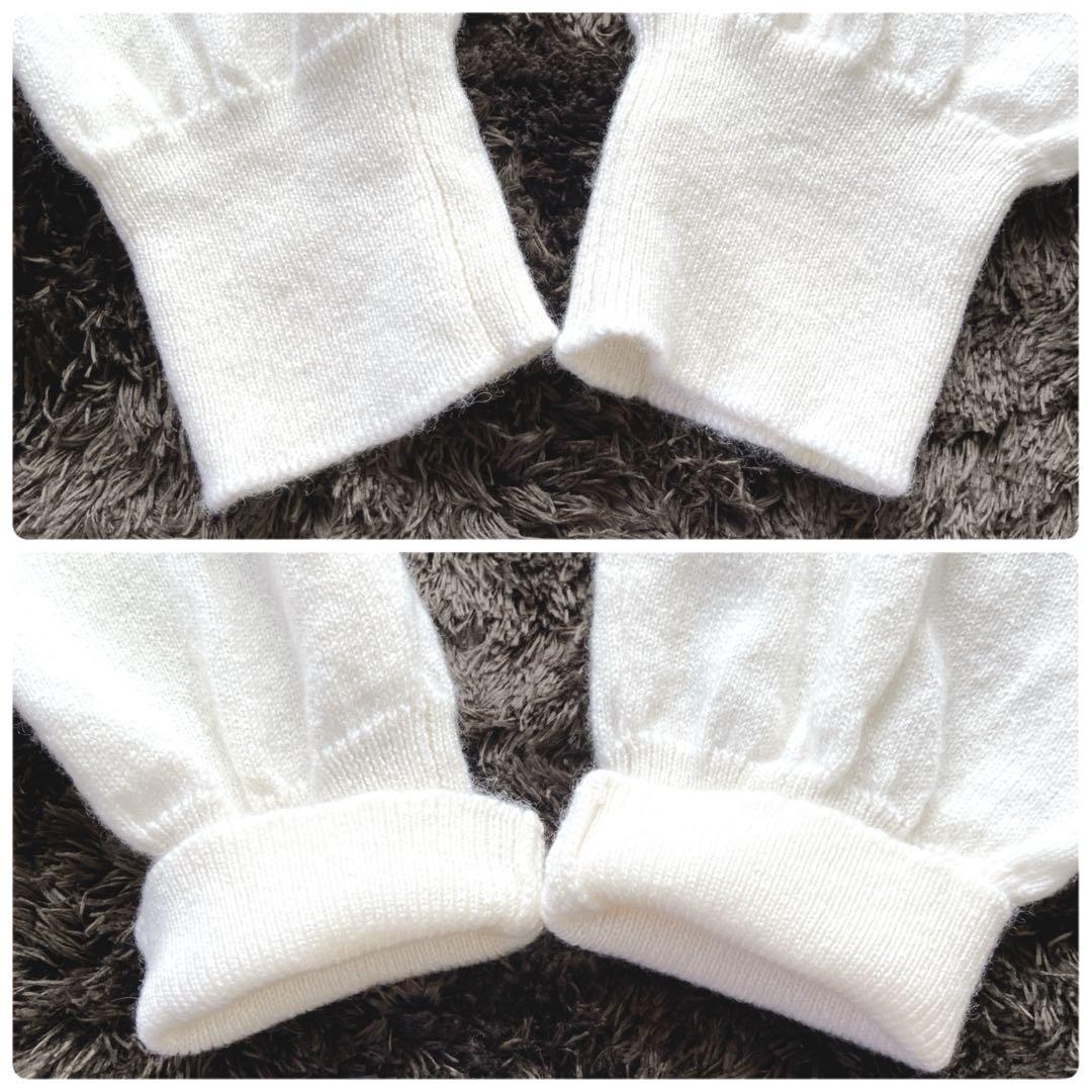 美品✨FEDELI フェデーリ カシミヤ100％　タートルネック　白　イタリア製 美品✨FEDELI フェデーリ カシミヤ100％ タートルネック 白
