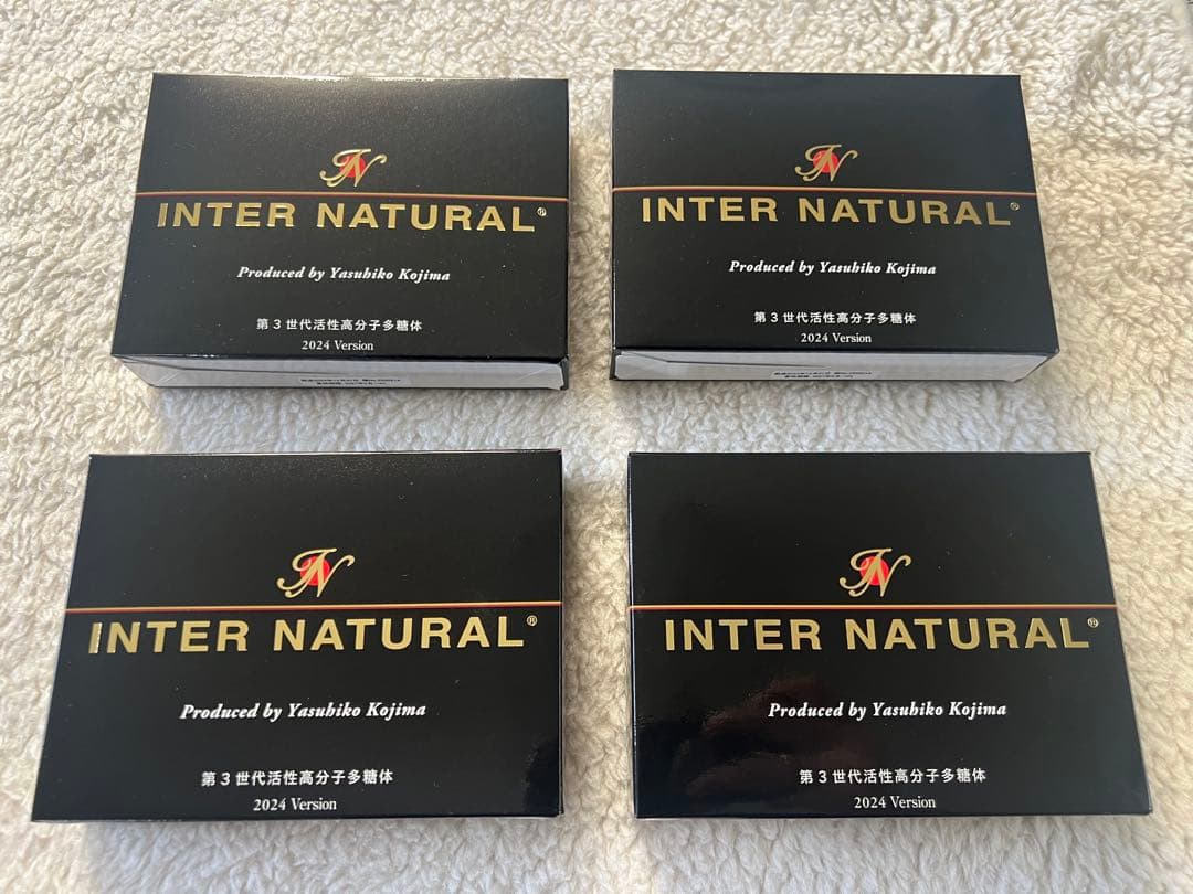 INTER NATURAL インターナチュラル 30包x 4個　健康サプリメント