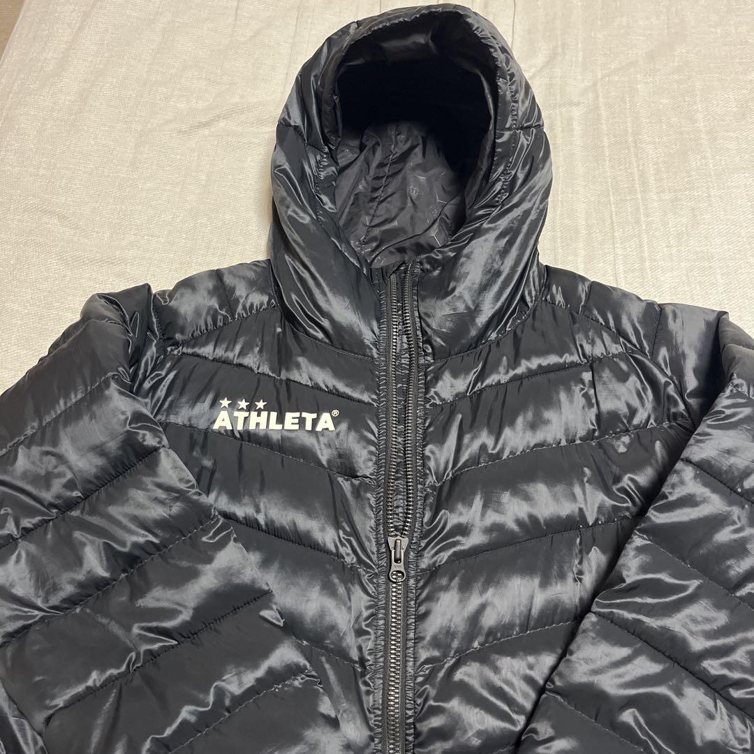 ATHLETA ブラック ベンチコート　ジュニア160