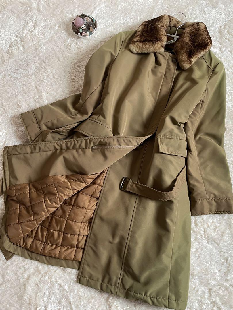 ✨極美品✨Max Mara マックスマーラ コート ラビットファー 玉虫色