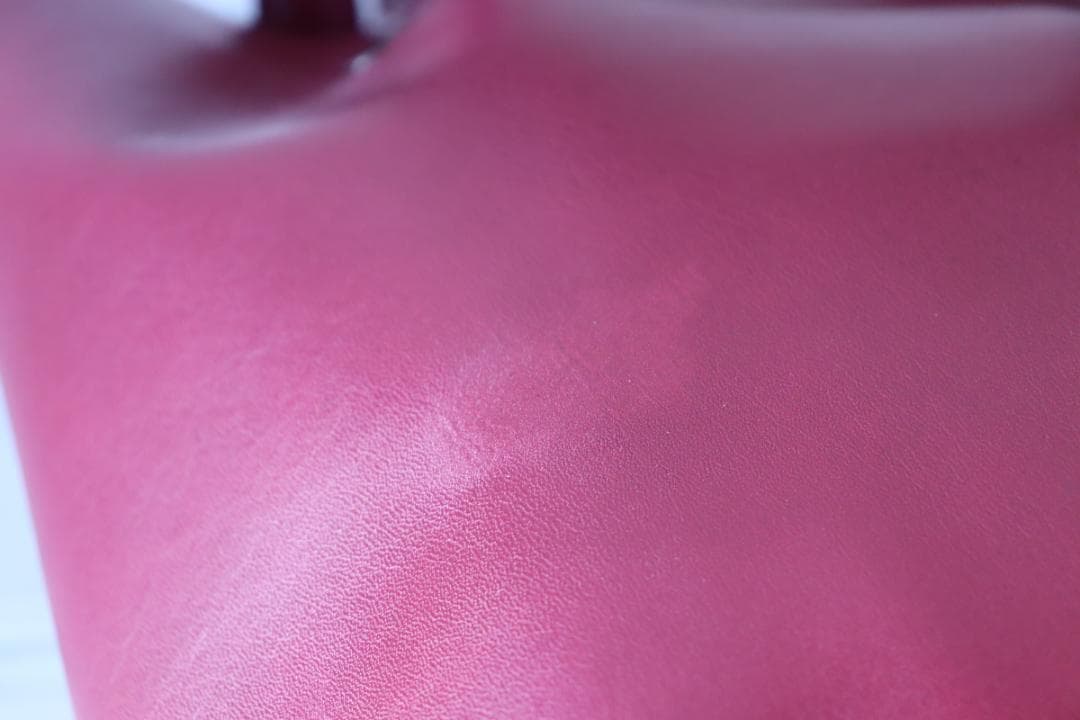 トートバッグ 肩掛け 軽量クシャ 革ハンドメイド6253