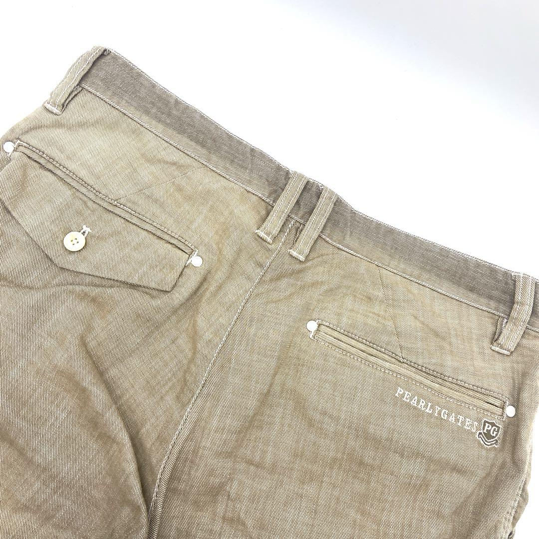 PEARLY GATES パーリーゲイツ リネン混 ハーフパンツ ゴルフ