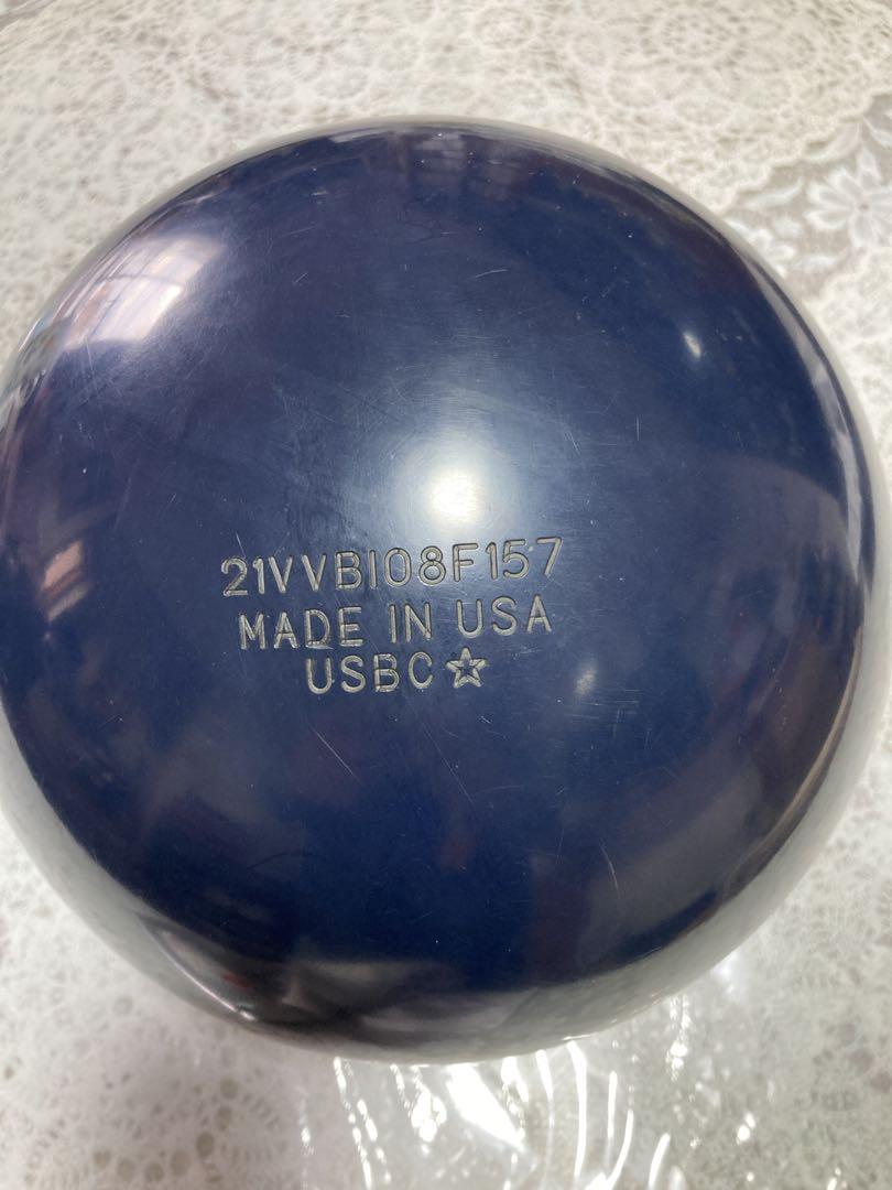 MARVEL BLACK 15P ボウリングボウル