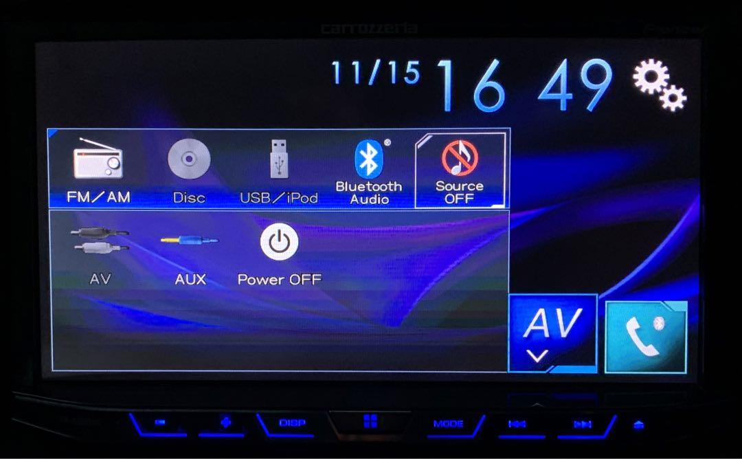 カーナビ Pioneer 2DIN FH-9200DVD