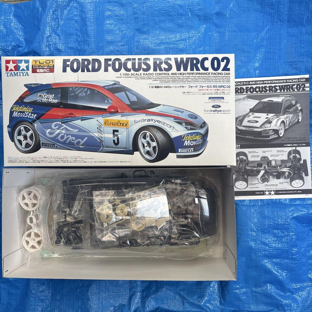 ホビーラジコン TAMIYA FORD FOCUS RS WRC02 1/10TL-01