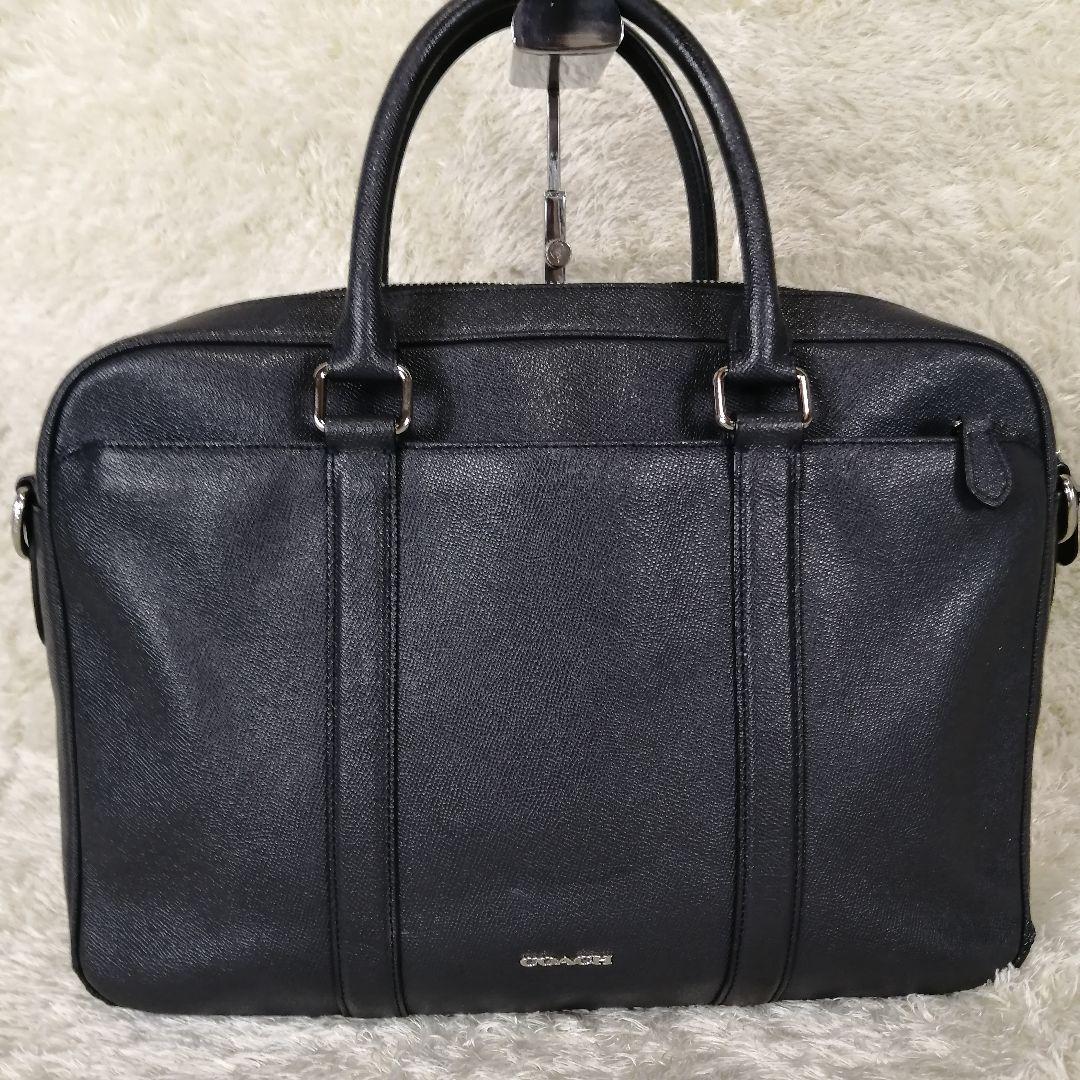 A4収納可能】COACH コーチ ビジネスバッグ ブリーフケース