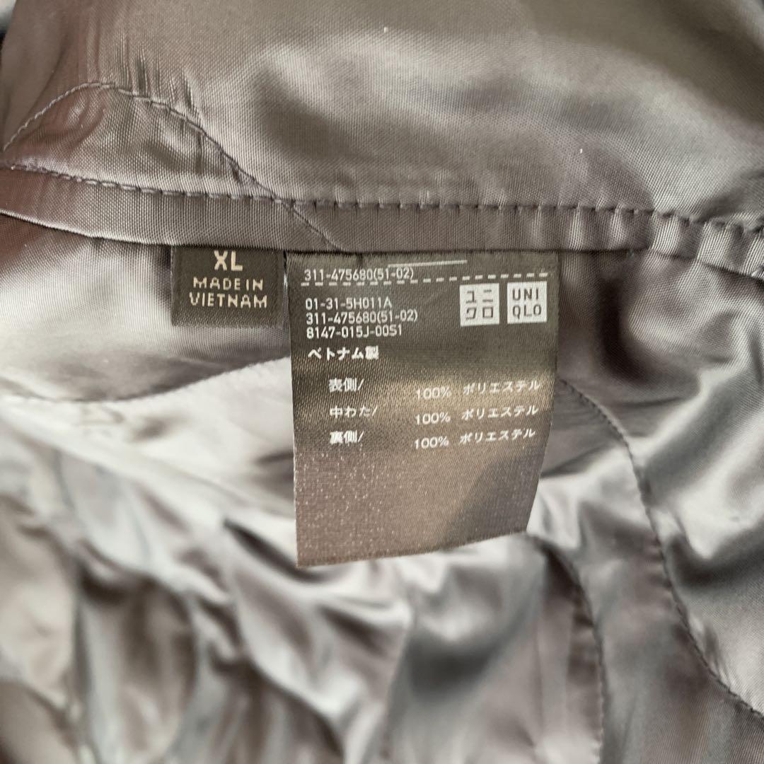 ユニクロ　UNIQLO　ウインドプルーフ2wayコート　 ブラック